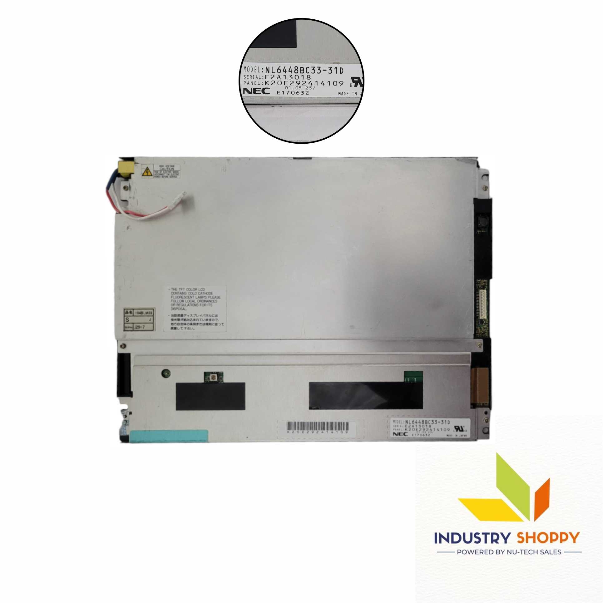 NEC NL6448BC33-31D LCD Module NEC NL6448BC33-31D LCD Module